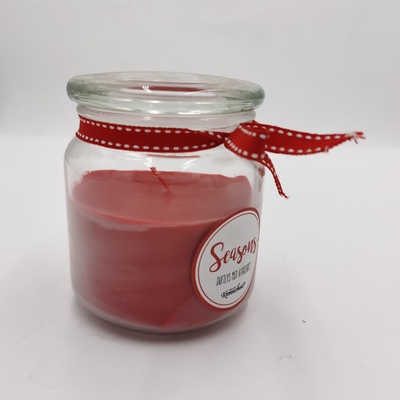De gepersonaliseerde Rode Lichte Kruik Mason For Christmas van de Paraffine Essentiële Kaars