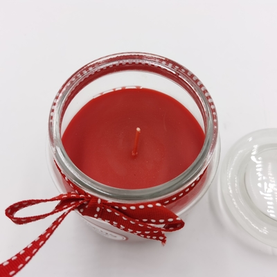 De gepersonaliseerde Rode Lichte Kruik Mason For Christmas van de Paraffine Essentiële Kaars