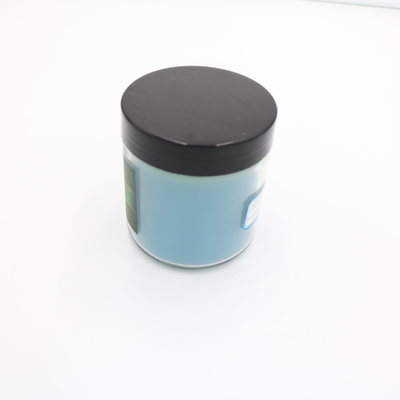 Therapeutische Blauwe het Glaskruik Bemerkte Kaars van het aromahuis 3 Oz voor Aromatherapy