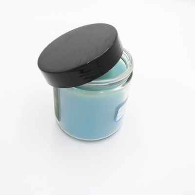 Therapeutische Blauwe het Glaskruik Bemerkte Kaars van het aromahuis 3 Oz voor Aromatherapy