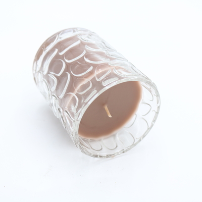 Het Glas van de sojawas bemerkte Votive Kruiken 7.5oz van de Kaarsen Kleine Kaars
