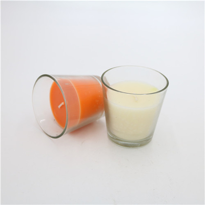 Kleurrijke SGS Glaskruik Bemerkte Kaars 3.5oz voor Huisdecoratie