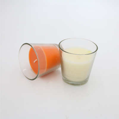 Kleurrijke SGS Glaskruik Bemerkte Kaars 3.5oz voor Huisdecoratie