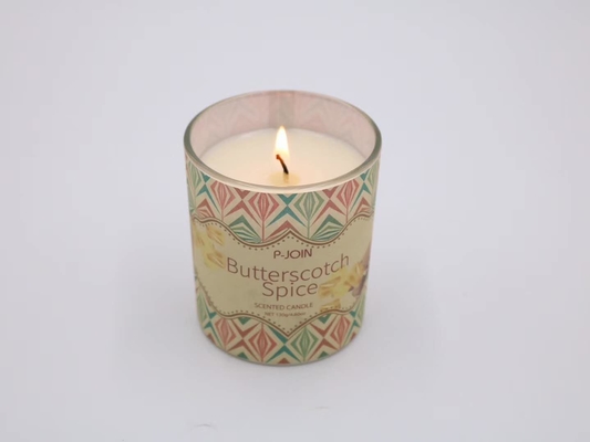 Oem de Witte Kleine Lichten van de de Kruikenthee van de Glaskaars 5 van de Sojaoz Was