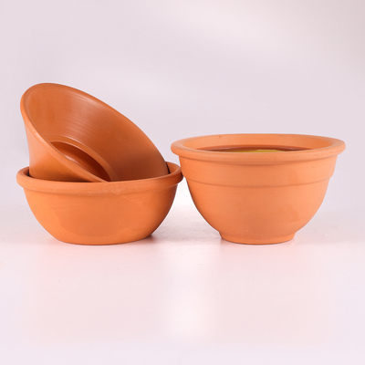 Binnen7oz Clay Pot Citronella Garden Candles voor Muggen