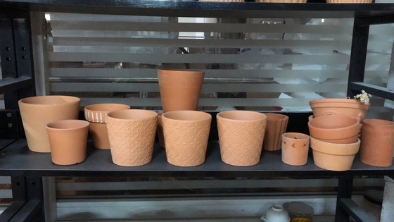 Binnen7oz Clay Pot Citronella Garden Candles voor Muggen
