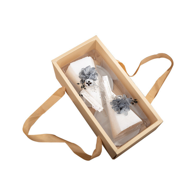 De aangepaste Soja Bemerkte van de Kerstmisboom van Kaarskerstmis Gift Vastgestelde 2pk