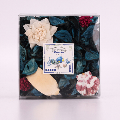 Eigengemaakt Groot Aromawelriekend mengsel van gedroogde bloemen en kruiden 200g voor Kerstmisgiften