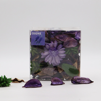 Met de hand gemaakte droge bloemblaadjes Bemerkte het Sachetzakken 90g van het Aromawelriekend mengsel van gedroogde bloemen en kruiden
