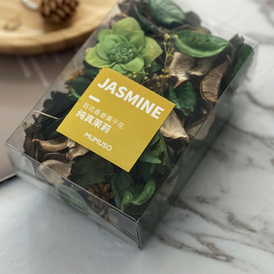 Bloemen van Jasmine Scented Aroma Potpourri Dry van het de winterfornuis de Hoogste