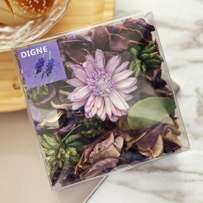 Bemerkte Droge het Sachetzakken 90g van het Lavendelwelriekend mengsel van gedroogde bloemen en kruiden voor Fornuisbovenkant