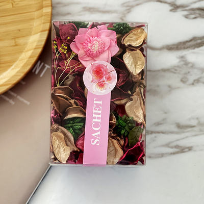 De aangepaste Rose Aromatique Aroma Potpourri Spring-Winter 100g voor Slaapkamer