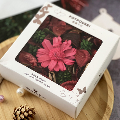 OEM Bemerkte Rose Petal Potpourri Dry Flower 110g voor de Lente