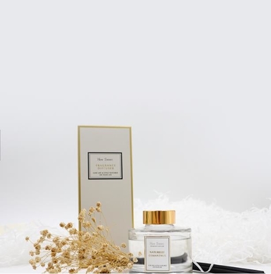 Aroma Reed Diffuser 126ml om de Gift van de Flessenluxe met Gouden Deksel wordt geplaatst dat