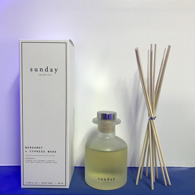 Van de de Lavendelgeur van aromareed diffuser 126ml de Luxegift met Strookdeksel dat wordt geplaatst