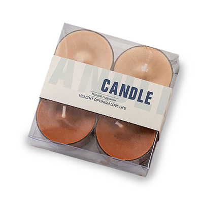 De aangepaste Kaars van Sojalavendel Bemerkte Tealight voor Huisdecoratie