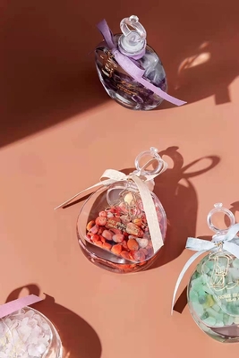 Grapefruitpioen Bemerkt Aroma Reed Diffuser 100ml met Kleurrijke Stenen