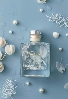 Kerstmiskaneel Reed Diffuser Perfume 120ml met Gouden Zilveren Folie