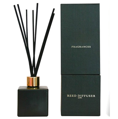 OEM Zwarte 50ml Olierituelen Reed Diffuser Home Perfume Diffuser voor Huishouden