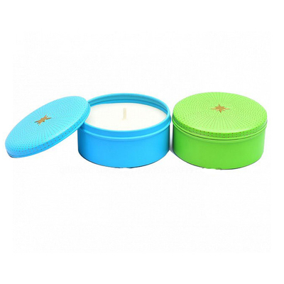 Bemerkt het Aluminiummetaal Mini Tin Candles For Votive Tealight 3oz van de Sojawas