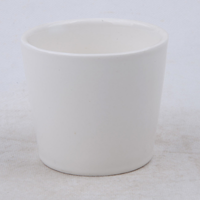 7oz het duidelijke Wit bemerkte de Natuurlijke Ceramische Pot van de Sojakaars voor Slaap