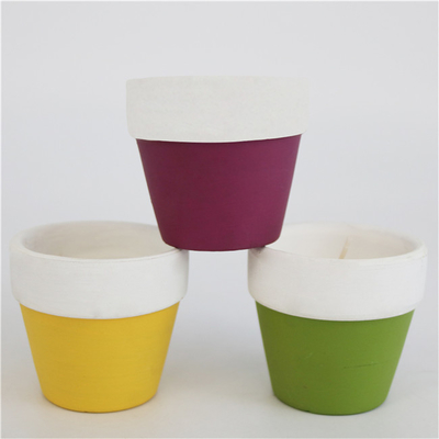 Van de de Sojawas van het aromahuis Odm Bemerkte Ceramische de Kaarskruiken 2 Oz
