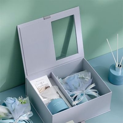 Geurende kaars sets Home Decor Sojawas Gedroogde bloem riet Diffusors Gift Set